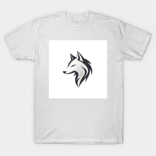 Frost Moon Wolf Shadow T-Shirt